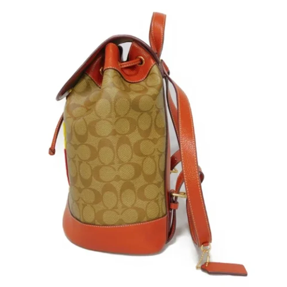 Coach Pre-owned Leather backpacks Multicolor Dames