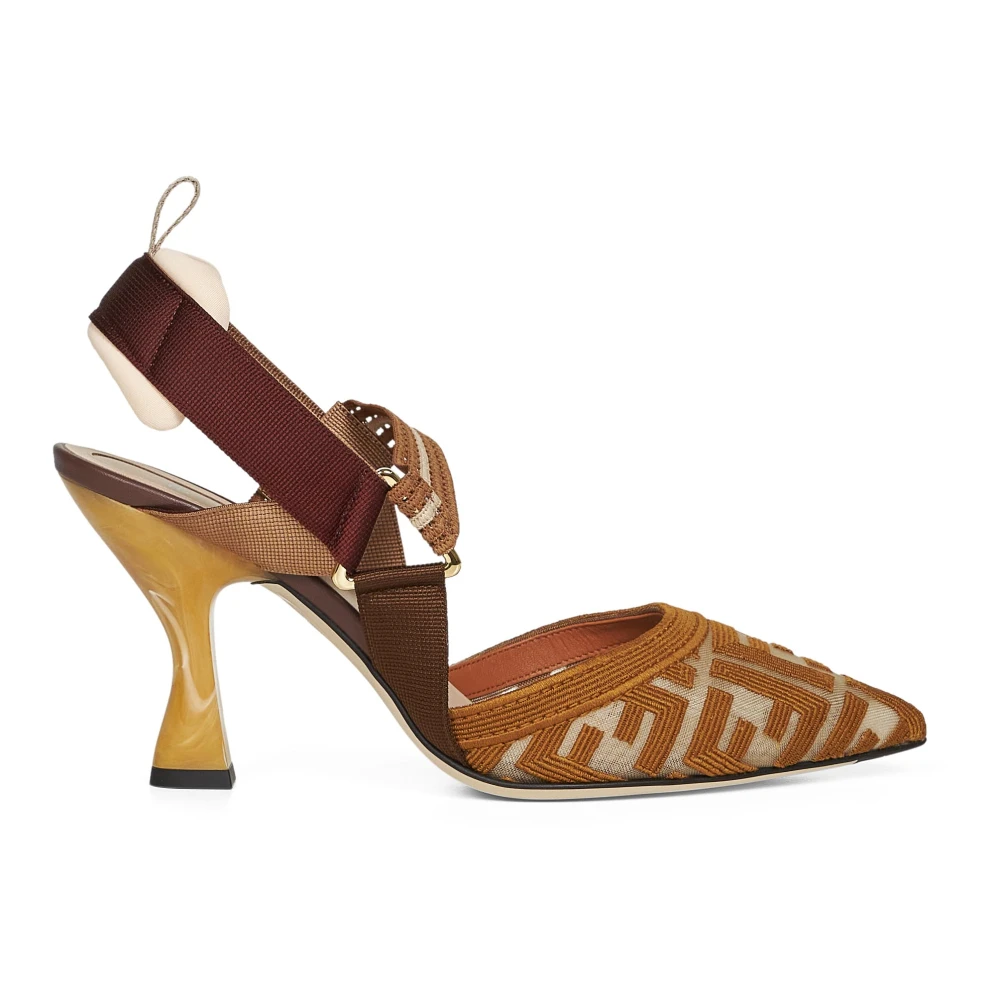 Fendi Damen Braun Schuhe, 40 Eugröße: