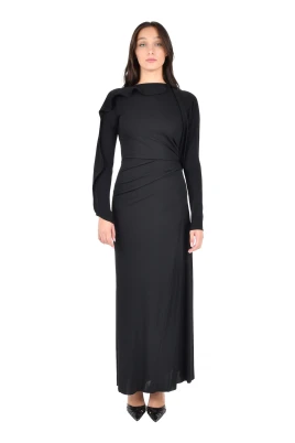 Draped Jersey Gown