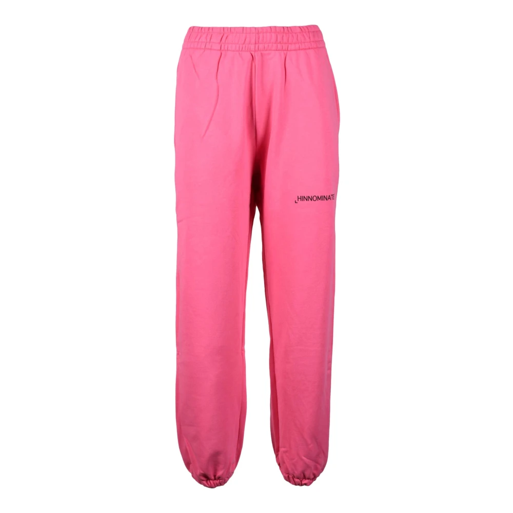 Hinnominate Katoenen Jumpsuit Pink Dames