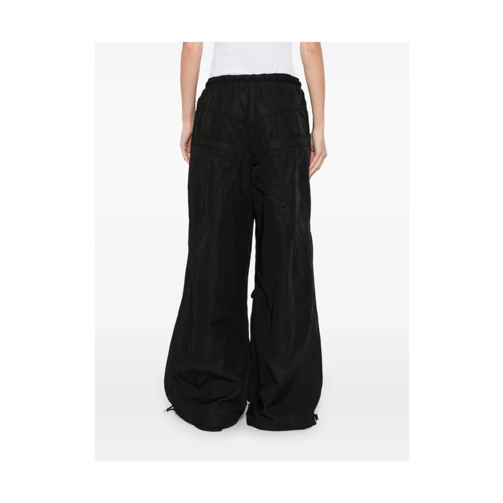 The Attico Zwarte Broek voor Vrouwen Black Dames