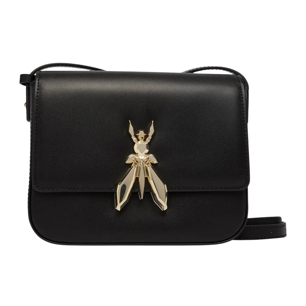 Patrizia Pepe Mujer Negro - Bolso De Hombro De Cuero Essential Fly - Bags - One Size