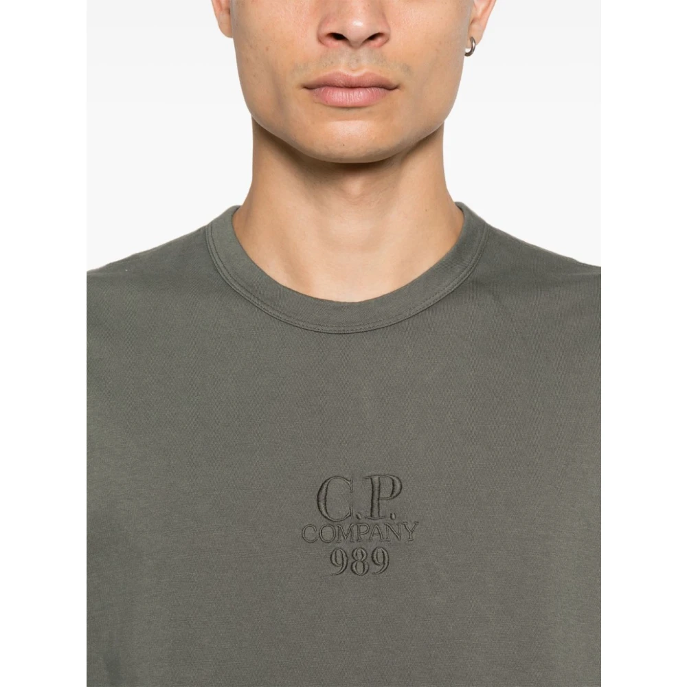 C.P. Company Stijlvolle T-shirts en Polos Collectie Gray Heren