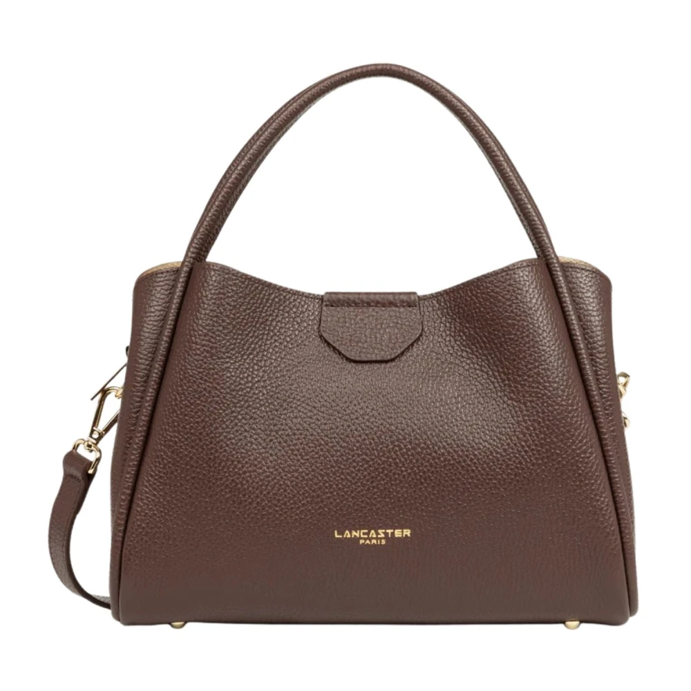 Lancaster Brown Handbags, Female, One Size, Ida Double Handbag
