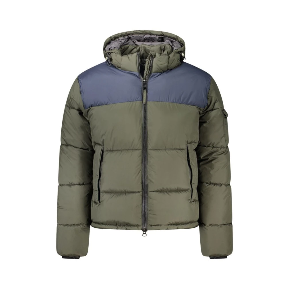 North Sails Groene polyesterjas Green Heren