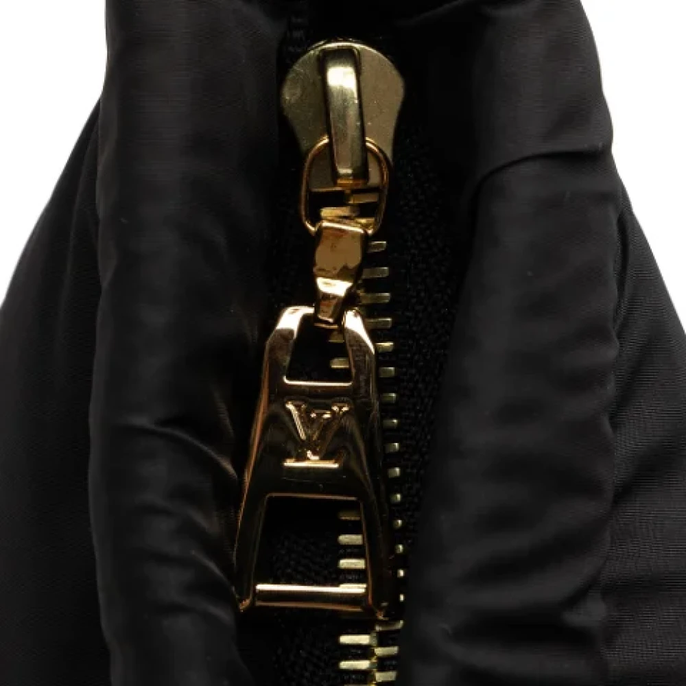 Louis Vuitton Vintage Pre-owned Nylon backpacks Black Dames