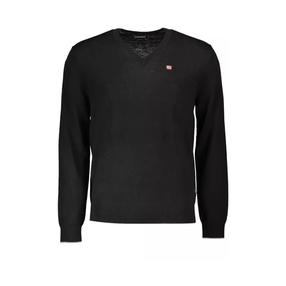 Knitwear > V-neck Knitwear - - Napapijri - Modalova