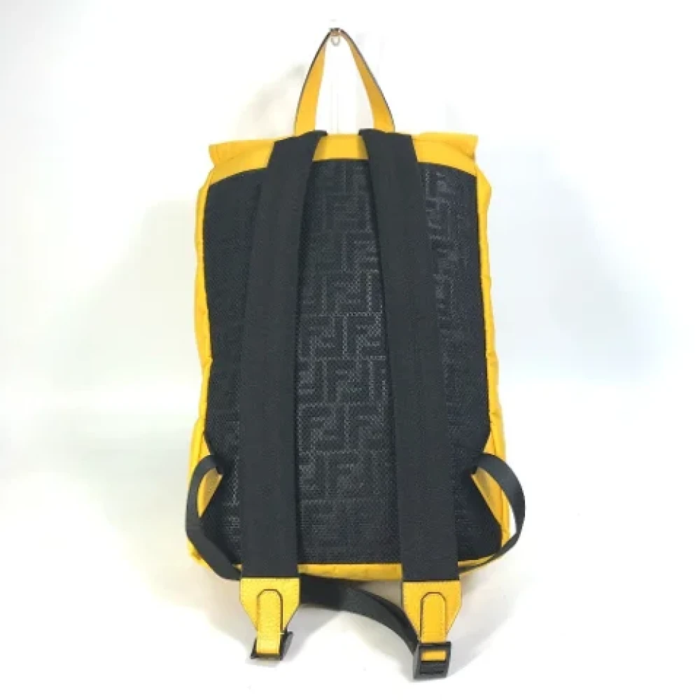 Fendi Vintage Pre-owned Fabric fendi-bags Yellow Heren