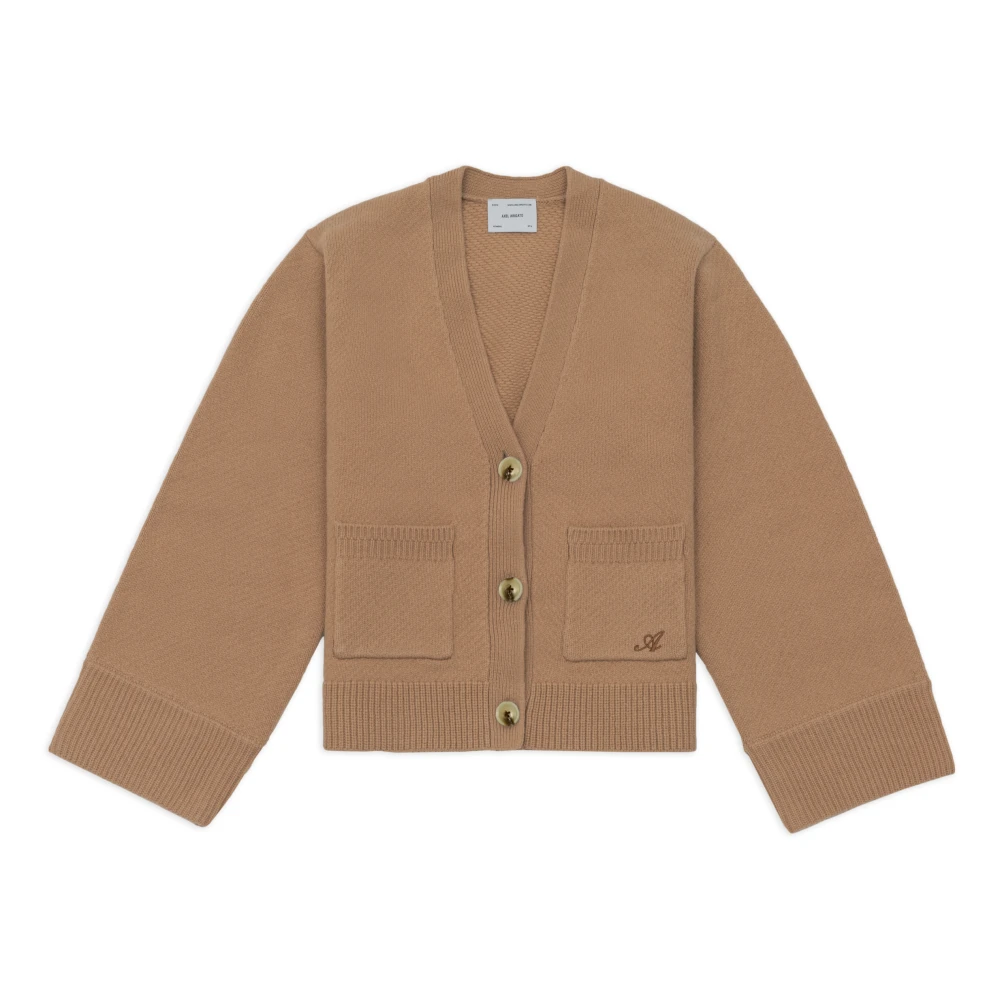 Axel Arigato Women's Beige Cardigans, L, Memory Relaxed Cardigan