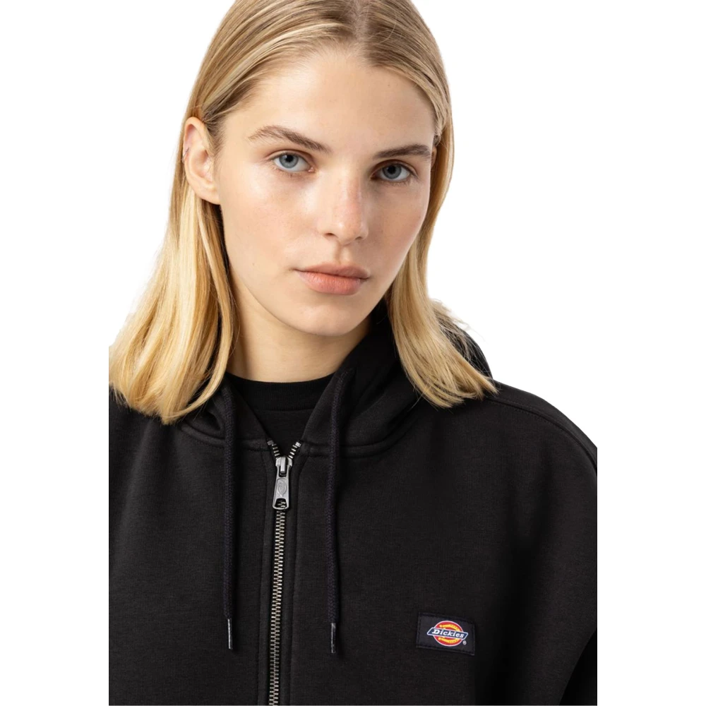 Dickies Stijlvolle Sweatshirt voor een Trendy Look Black Dames