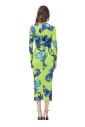 robe-midi-baroque-verte