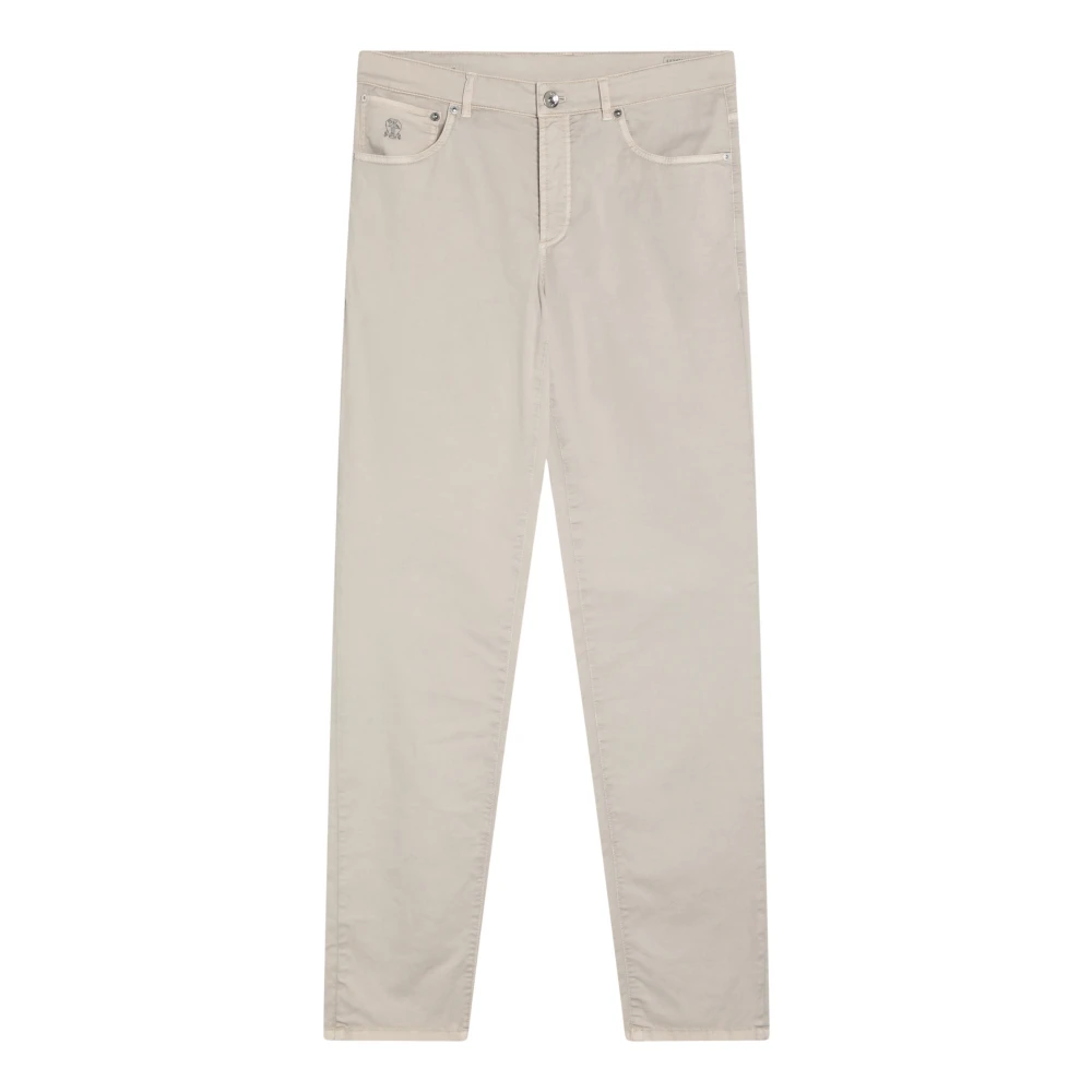 Trousers > Straight Trousers - - Brunello Cucinelli - Modalova