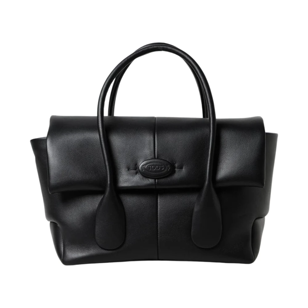 Tod's Women's Black Handbags, One Size, Handle Leather Bag