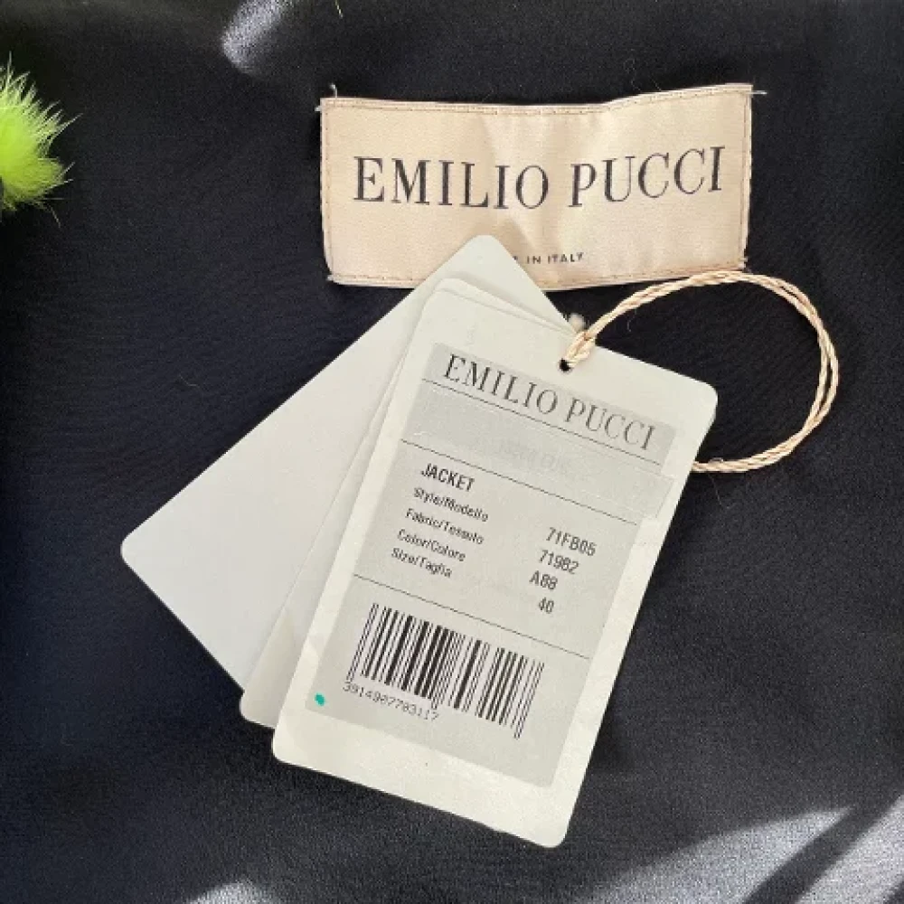 Emilio Pucci Pre-owned Viscose tops Green Dames