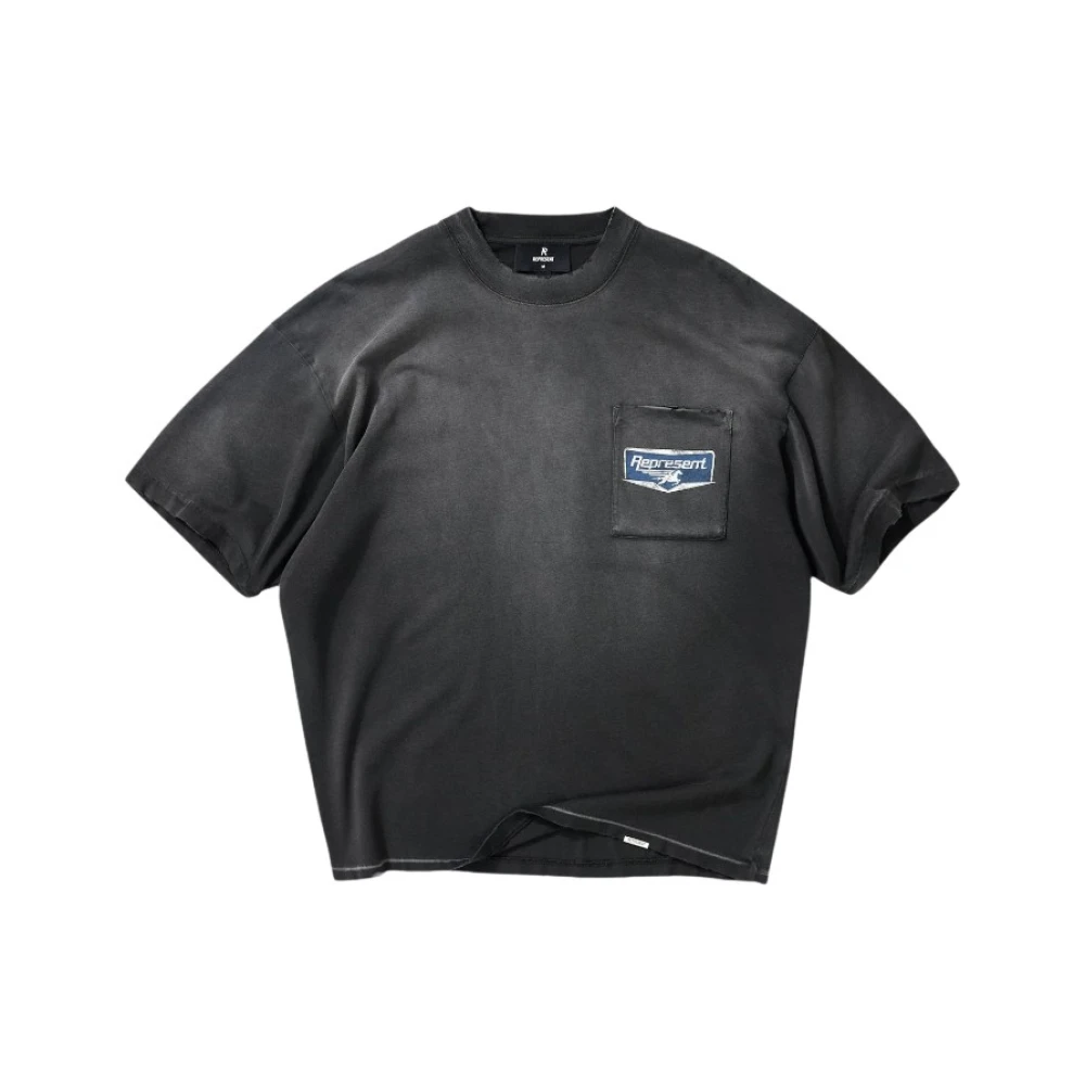 Represent Men's Black T-Shirts, Xl, Back-Print T-Shirt