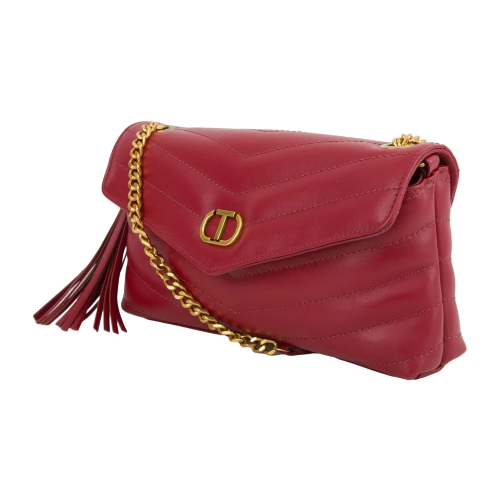 Twinset Bordeaux Schoudertas Red Dames