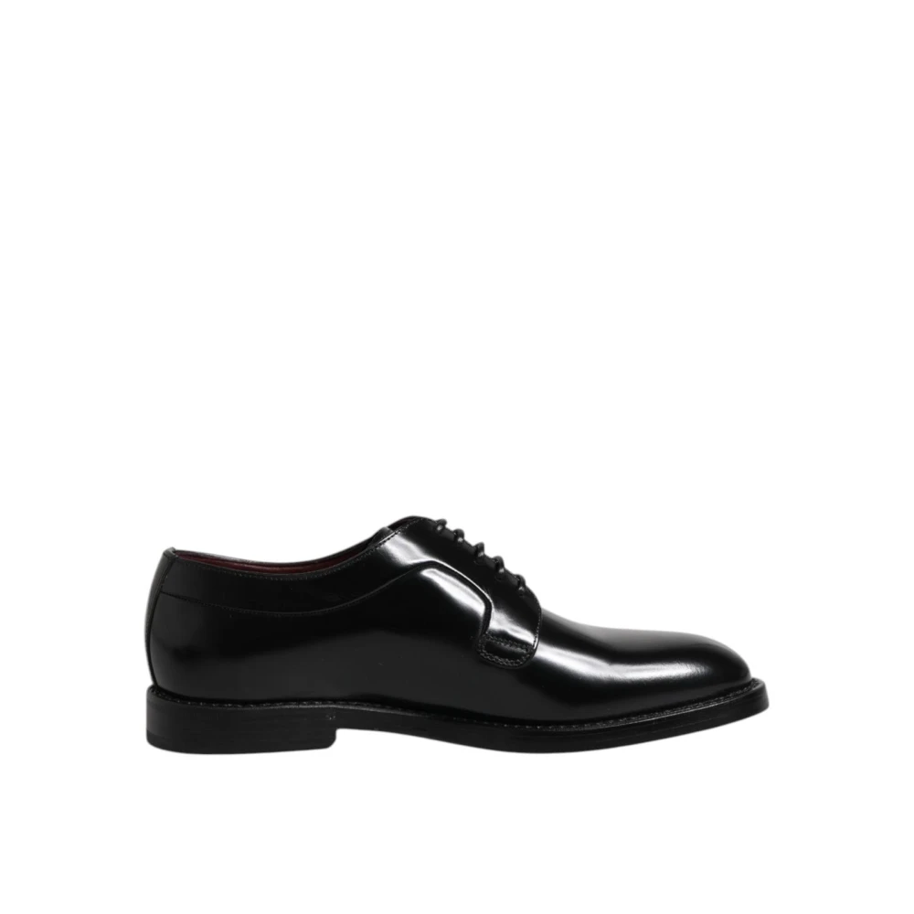 Dolce & Gabbana Men's Black Leather Lace Up Dress Shoes - Dress Shoes - 5 Uk - Shoes
