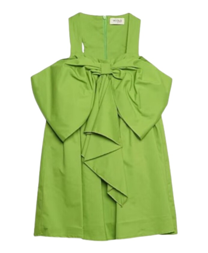 robe-verte-evasee-avec