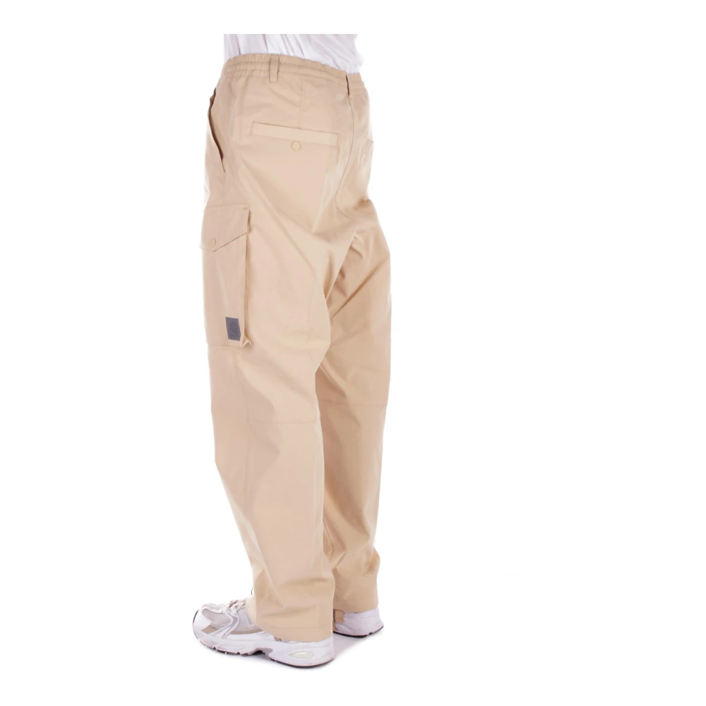 Carhartt WIP Gele broek met logo Yellow Heren