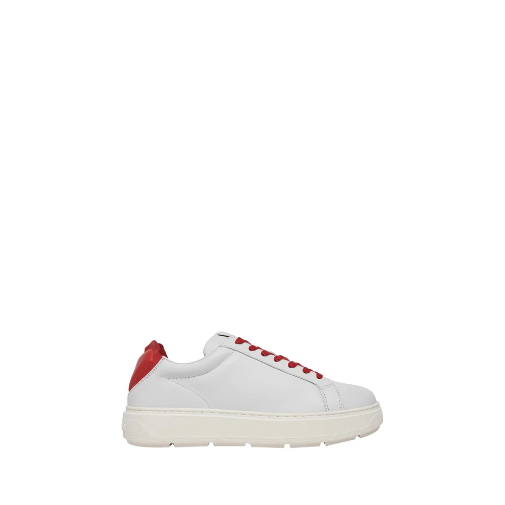 Moschino Färgglada Sneakers för Kvinnor Red, Dam