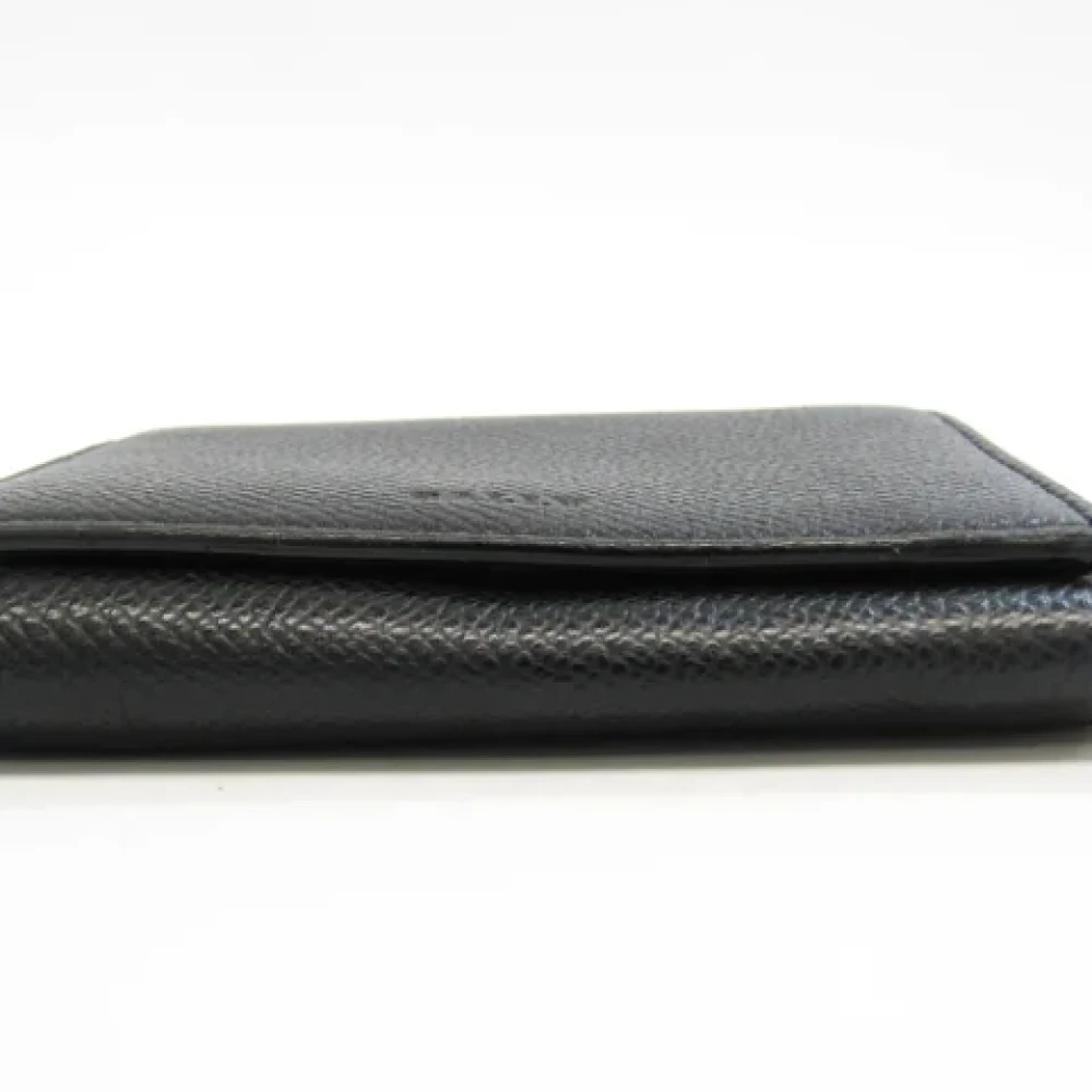 Bally Pre-owned Leather wallets Black Dames