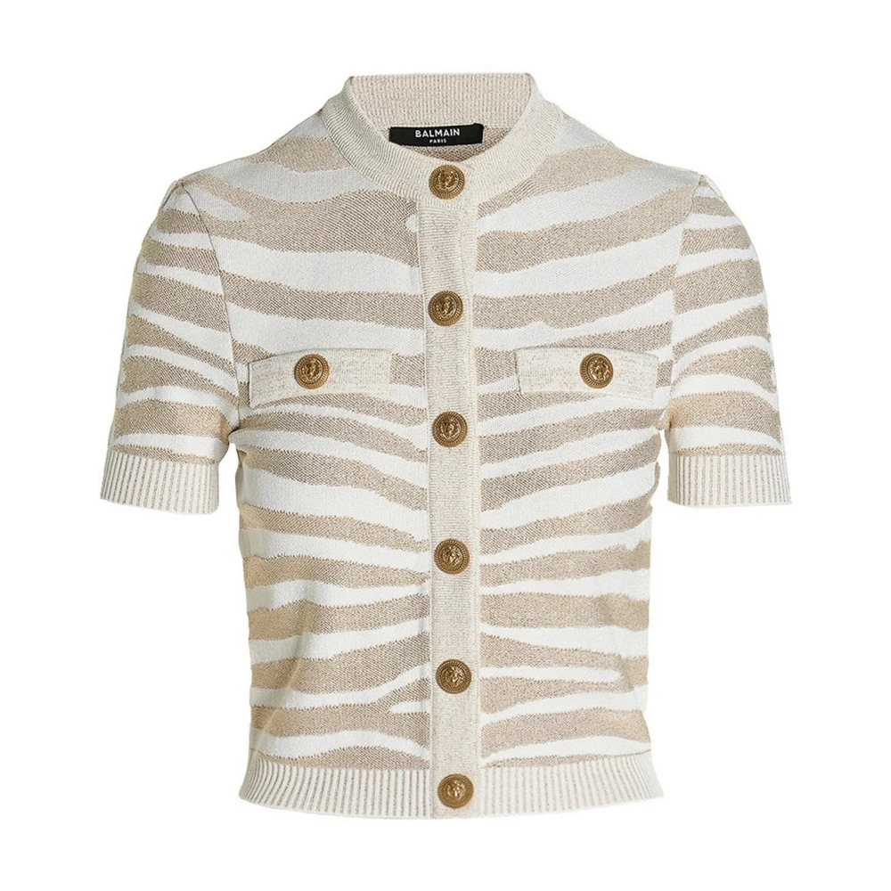 Balmain Stijlvolle Cardigan voor Trendy Garderobe Multicolor Dames