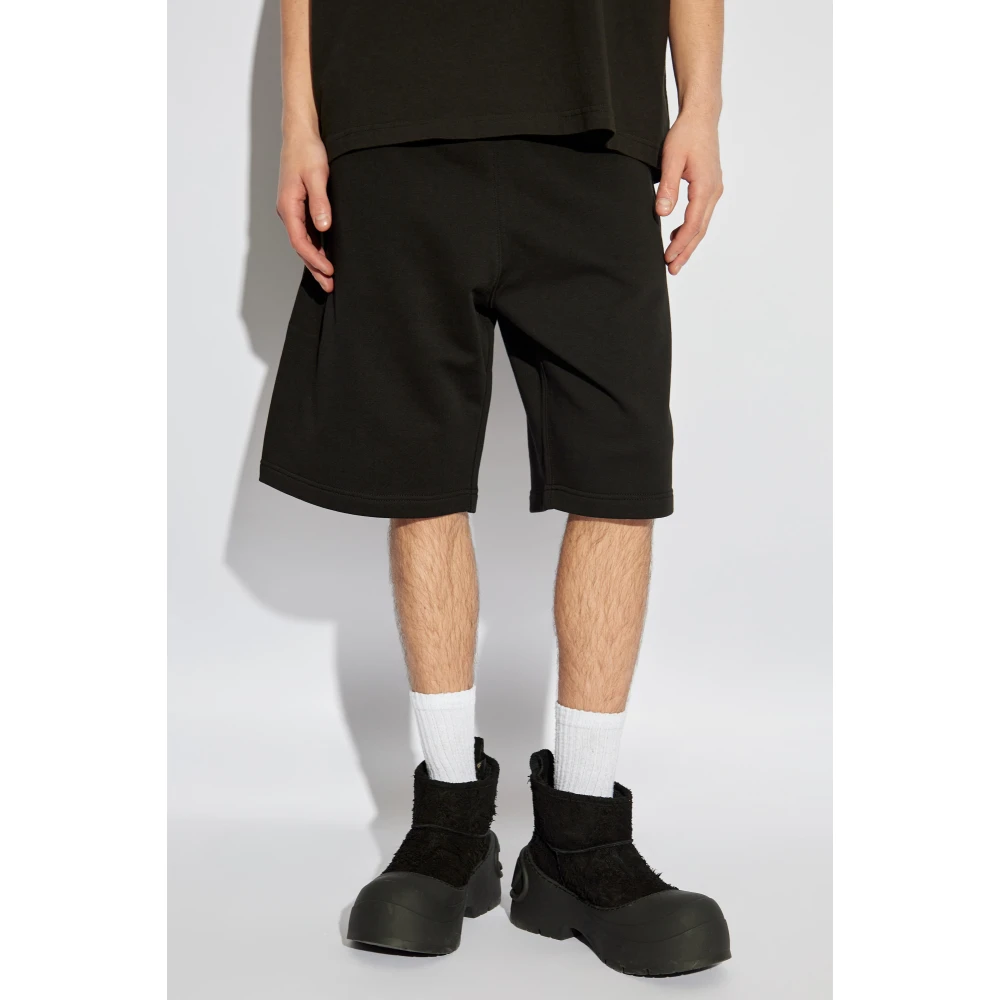 Kenzo Katoenen shorts Black Heren