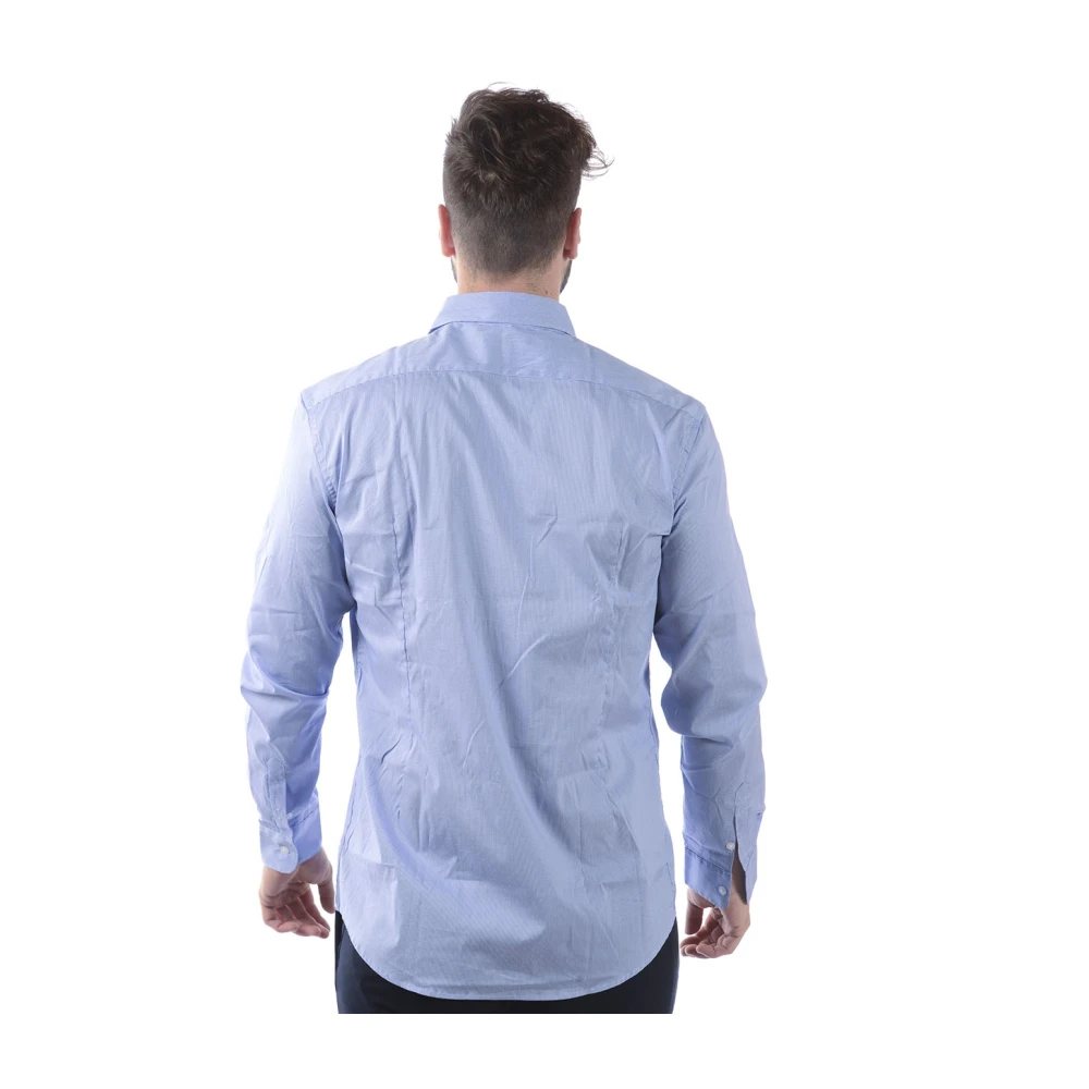 Daniele Alessandrini Zak Overhemd Blue Heren