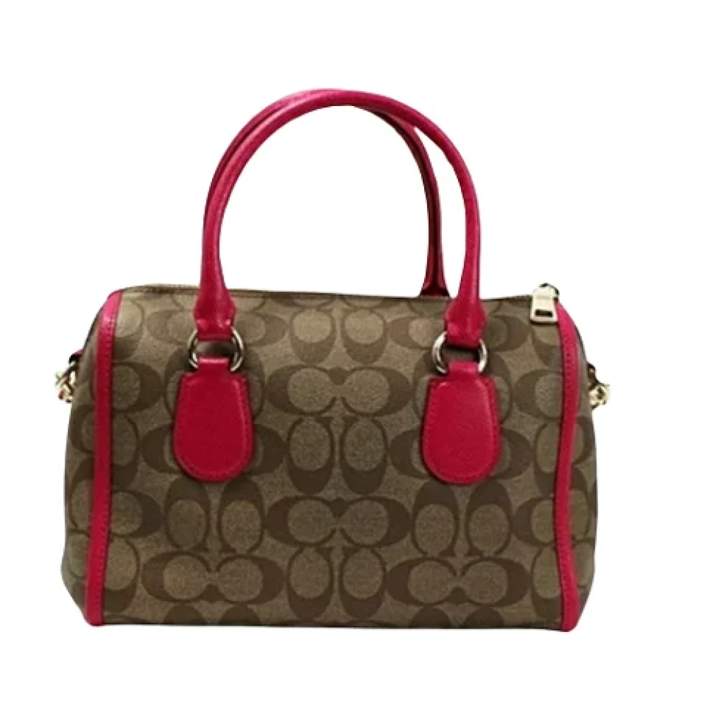 Coach Pre-owned Canvas handbags Multicolor Dames