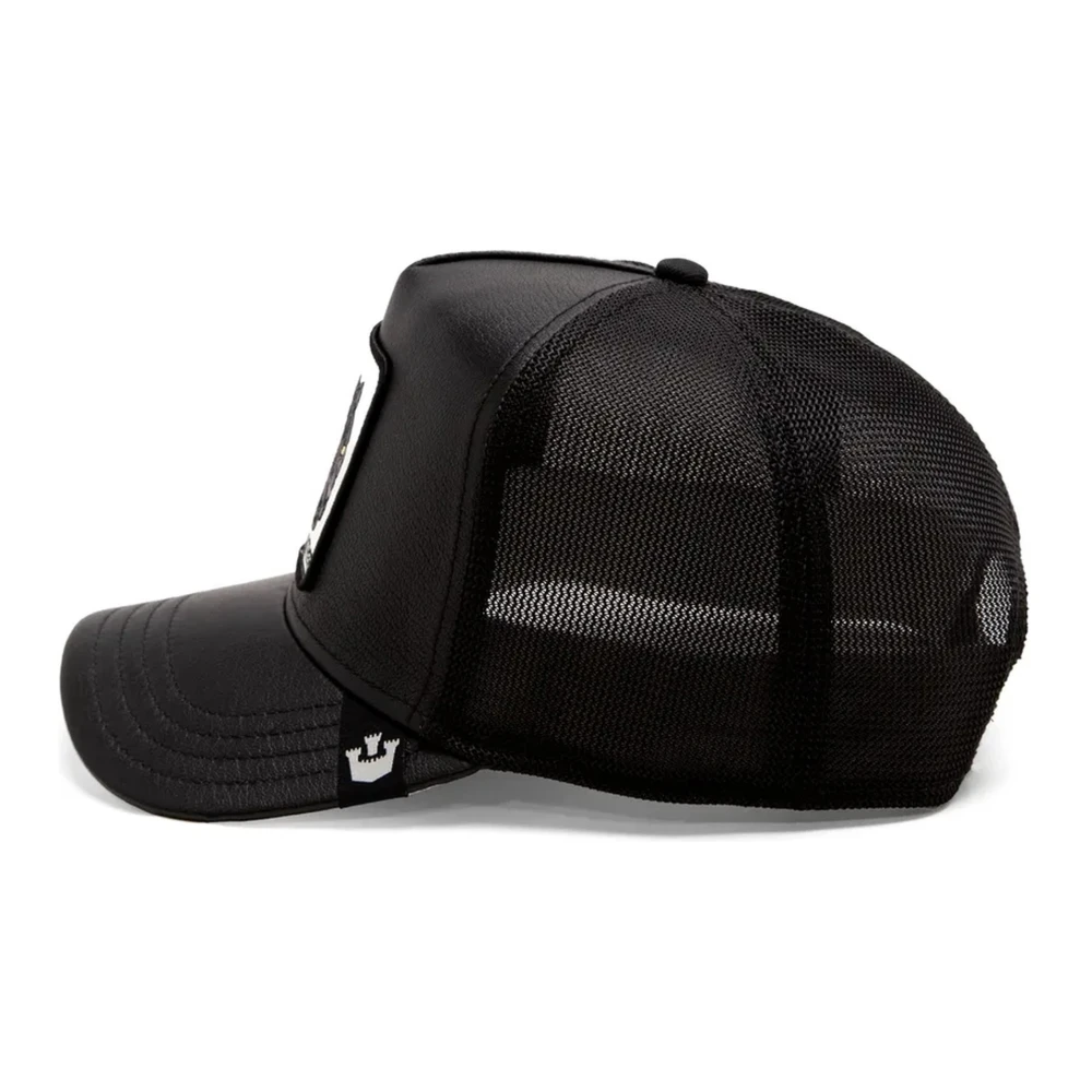 Goorin Bros Zwarte Panther Velours Pet Black Heren