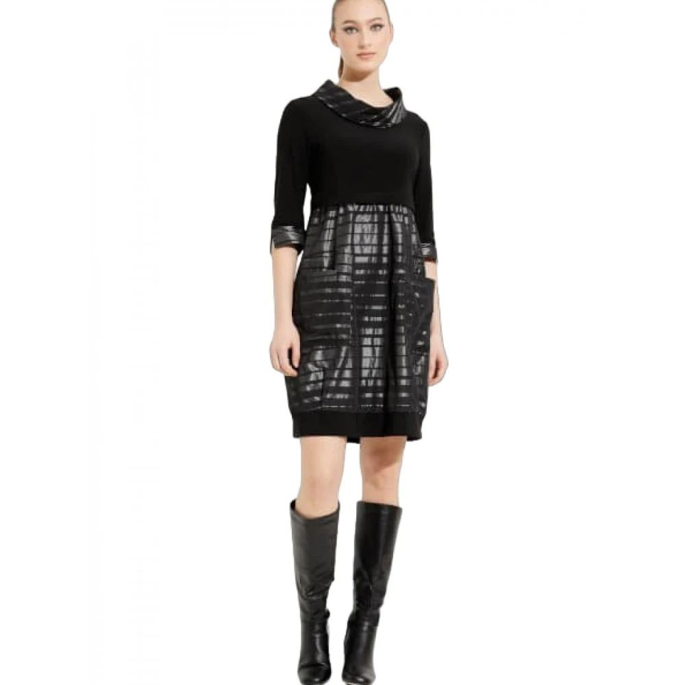 Joseph Ribkoff Polyester Jurken en Jumpsuits Black Dames