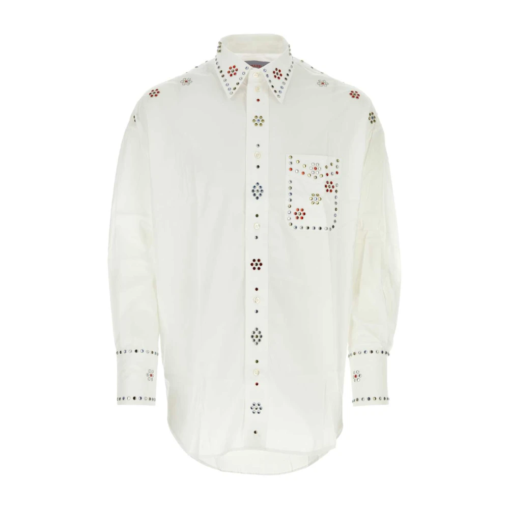 Bluemarble Witte Poplin Overhemd White Heren