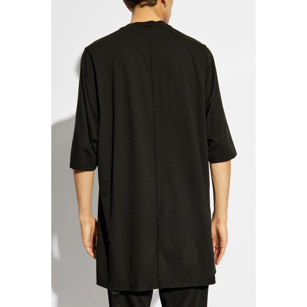 Rick Owens T-shirt Jumbo Black Heren