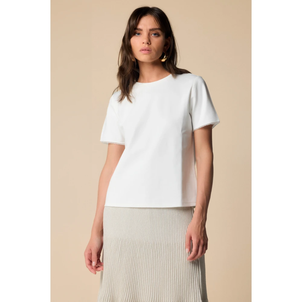 Kocca Stijlvolle T-shirts voor mannen en vrouwen White Dames