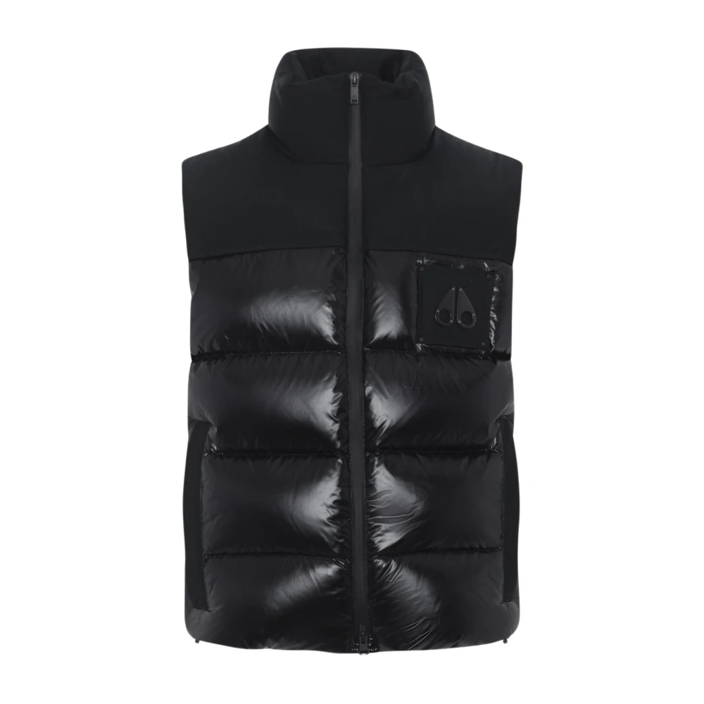 Moose Knuckles Zwarte Victory Peak Bodywarmer Black Heren