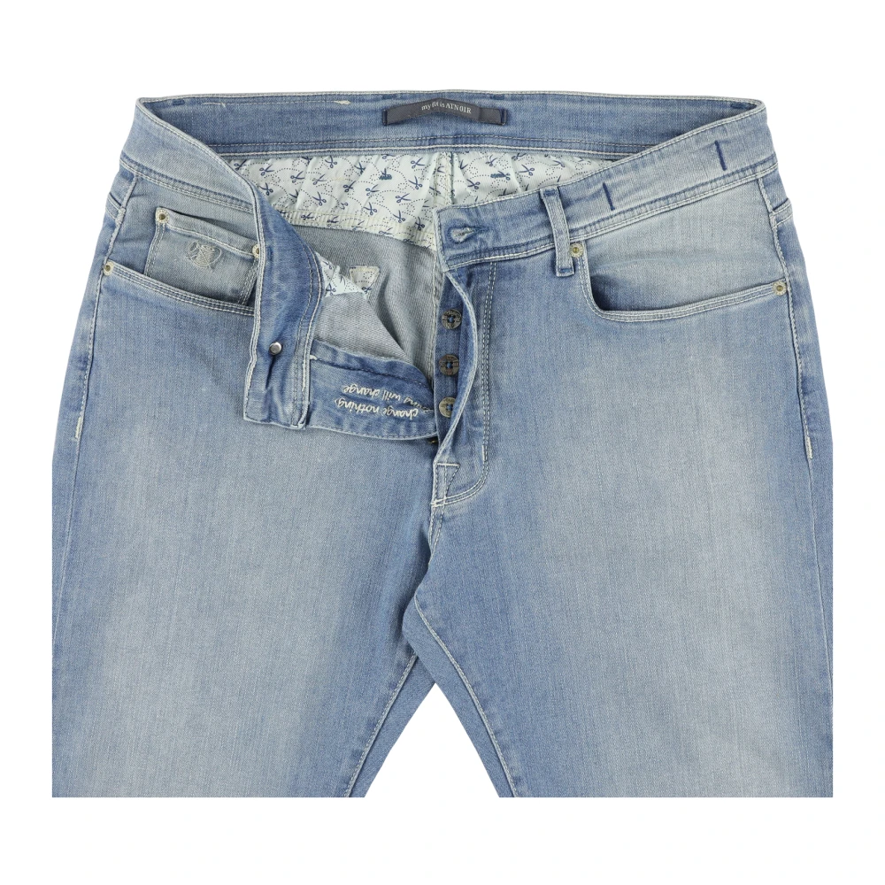 Atelier Noterman Slim-fit Jeans Blue Heren
