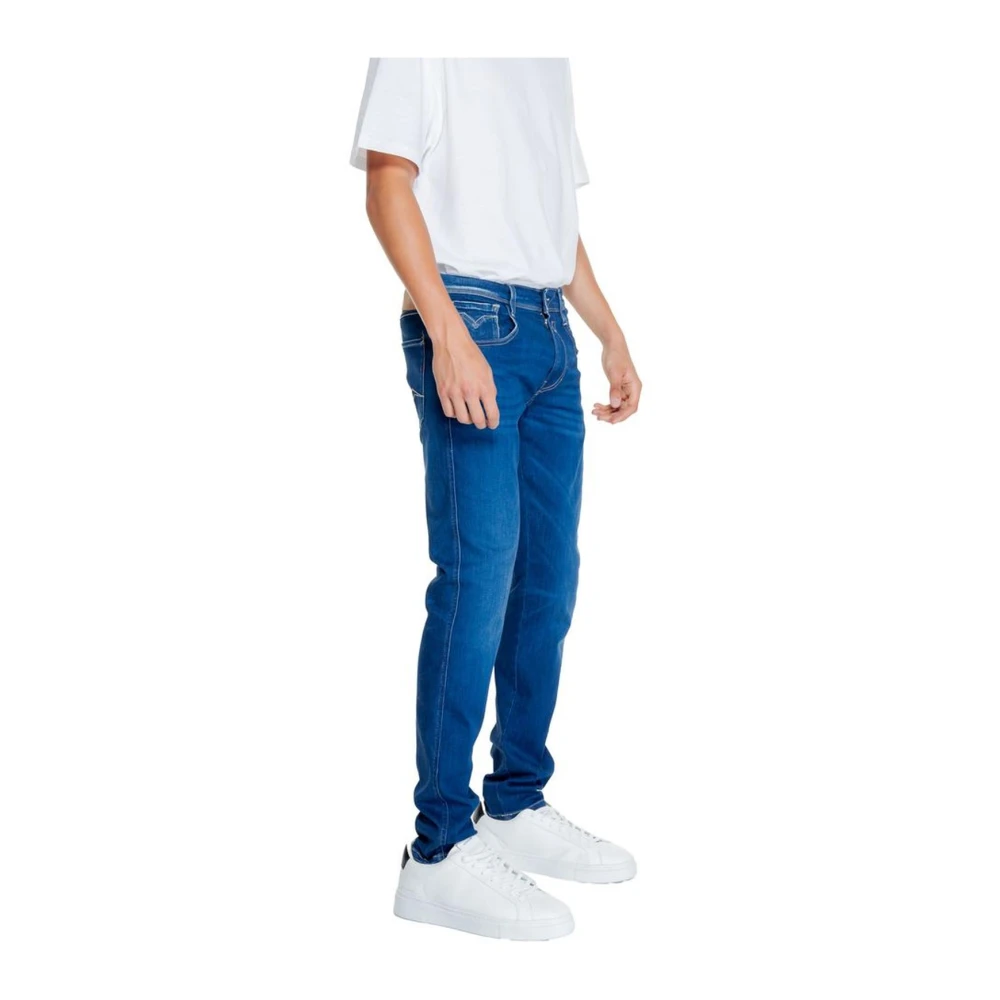 Replay Slim-fit Jeans Blue Heren