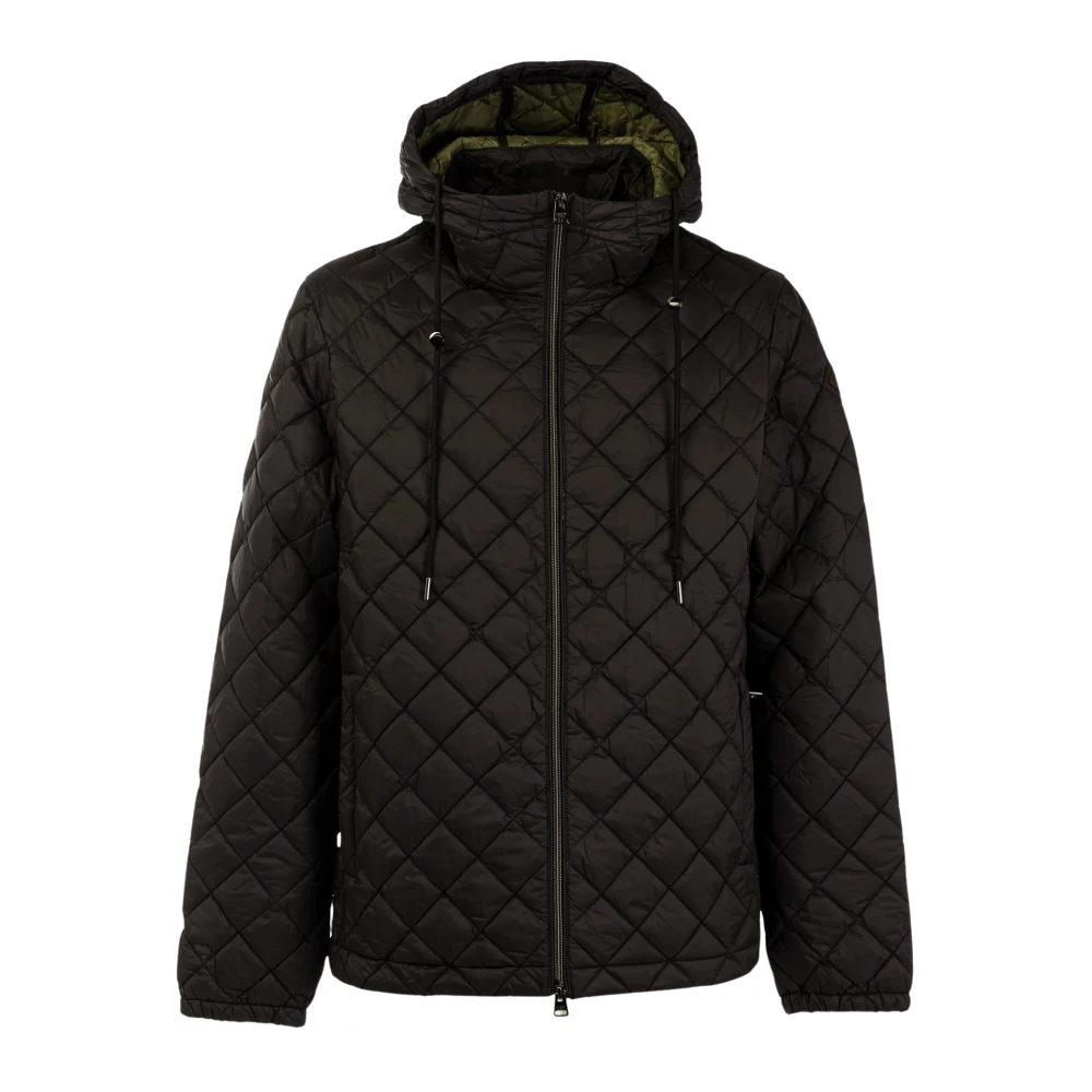 Husky Original Gewatteerde herenjas met capuchon Black Heren