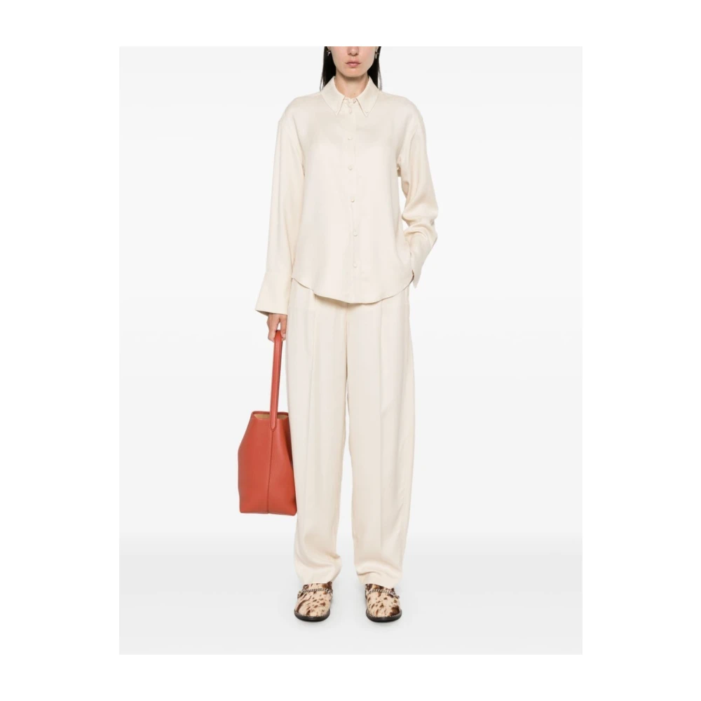 joseph Elegante Felicien Blouse in Haver Beige Dames