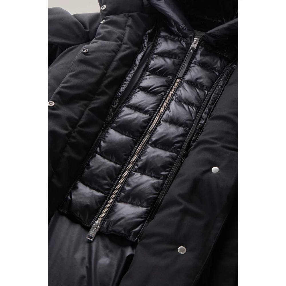 Woolrich 2 in 1 Puffy Parka Black Dames