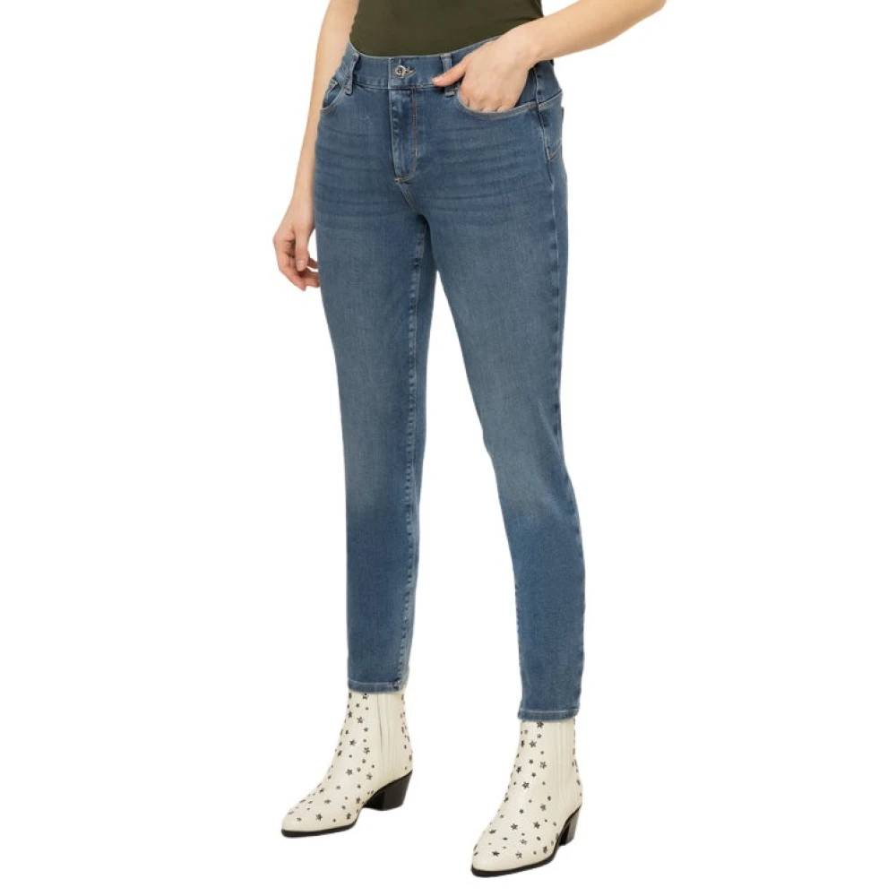 Liu Jo Women's Blue Skinny Trousers