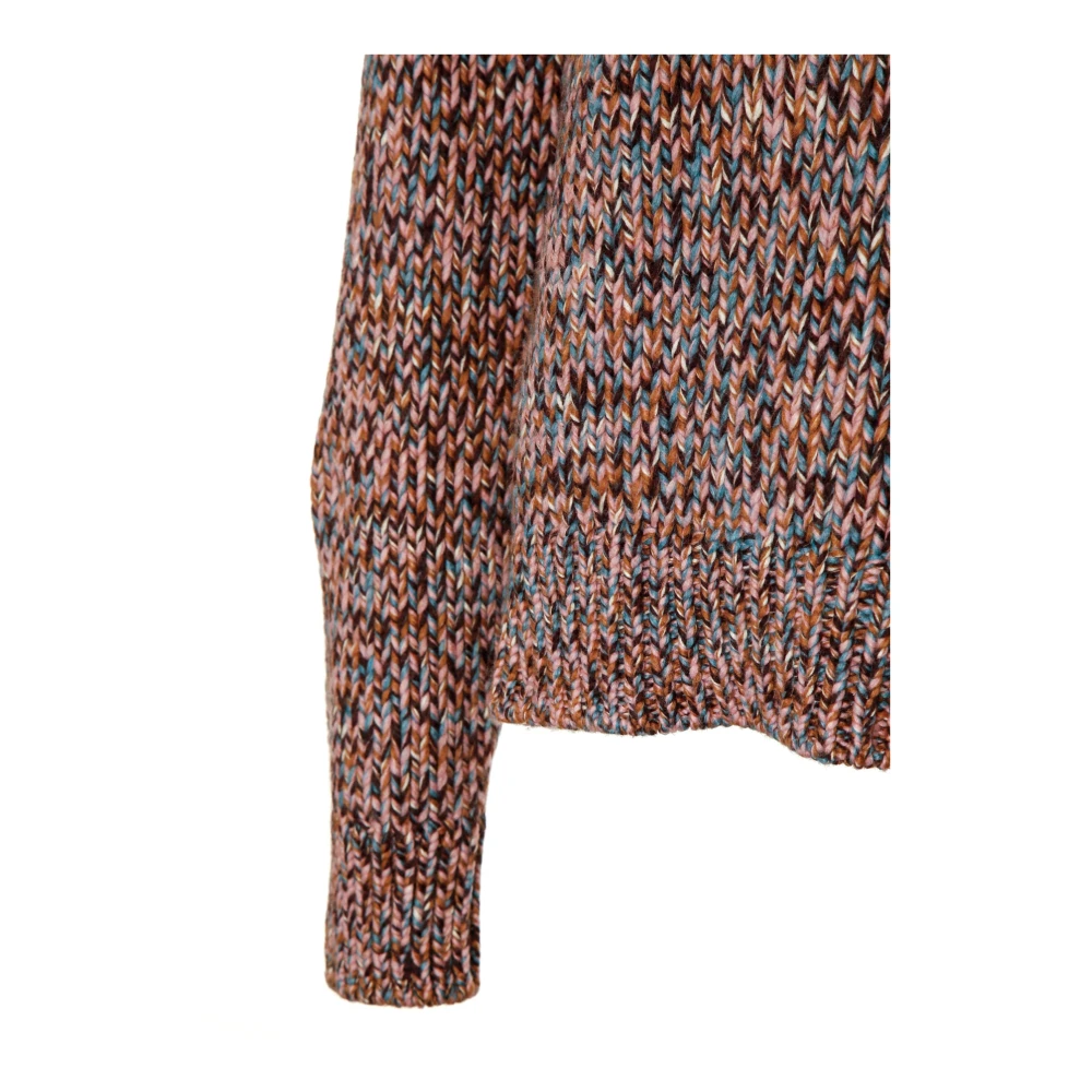 Samsøe Chunky Knit Sweater Sacharlie Brown Dames