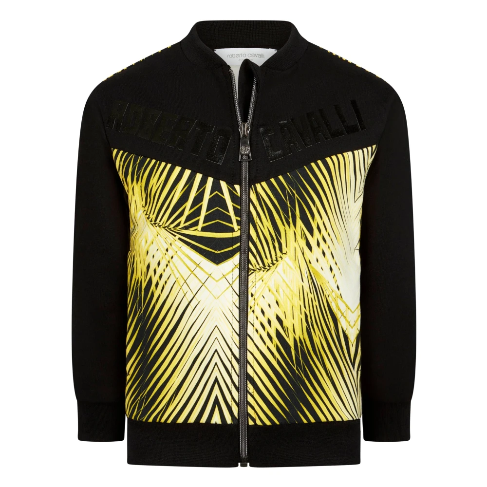 Roberto Cavalli Multicolor Boys Trendy Sweat Top - Male - Kids Sweatshirts - 10 Y - Kids