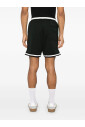 black-elastic-waistband-shorts-with-pockets