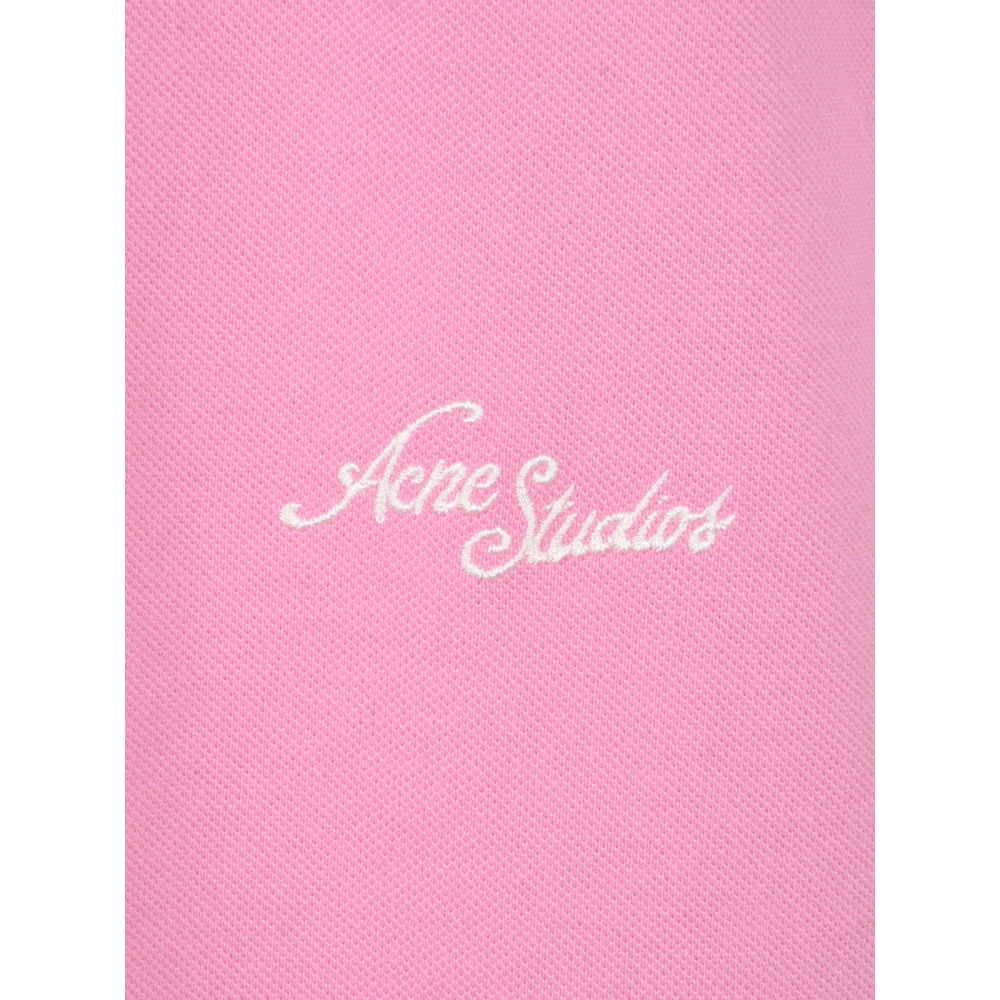 Acne Studios Stijlvolle Shirts Fn-Ux-Tshi000121 Pink Heren