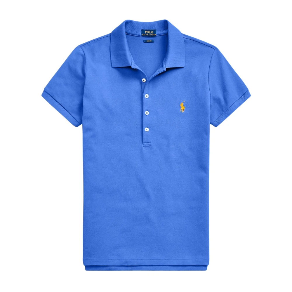 Polo Ralph Lauren Donna Blu Top, Xs, New,