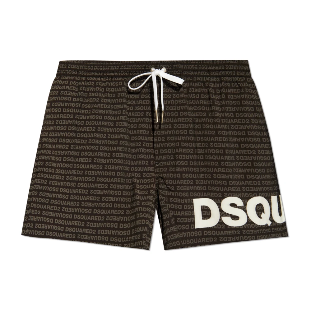 Dsquared2 Zwembroek Black Heren