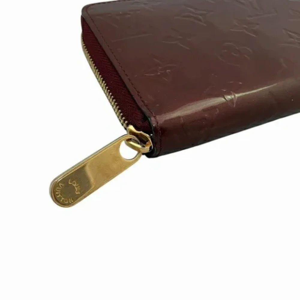 Louis Vuitton Vintage Pre-owned Fabric wallets Red Dames