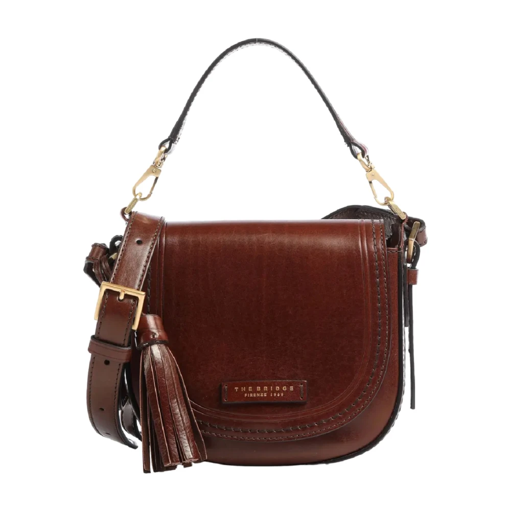 The Bridge Women's Brown Pearl District Shoulder Bag - Shoulder Bags - One Size - Bags