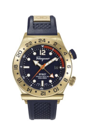 Stilvolle blaue Armbanduhr für Herren
